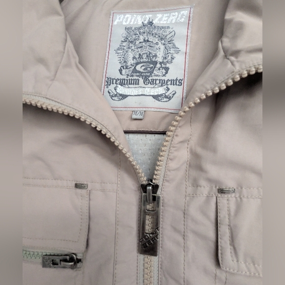 Point Zero Men's Lightweight Spring/Summer/Windbreaker/Utility Jacket - Picture 12 of 16